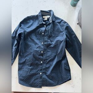 H&M boys dress shirt. Size 18. Worn one time. Navy Blue